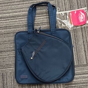 Navy Tennis Tote